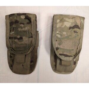 2 - USGI Army Molle DOUBLE 2 MAG Magazine POUCH MULTICAM / OCP 8465-01-580-0701